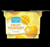 Mother Dairy Fruit Yoghurt - Mango 100 g Cup